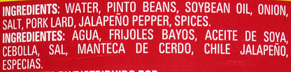 La Costena Bean Refried Pinto Beans (12x20.5 Oz)-1
