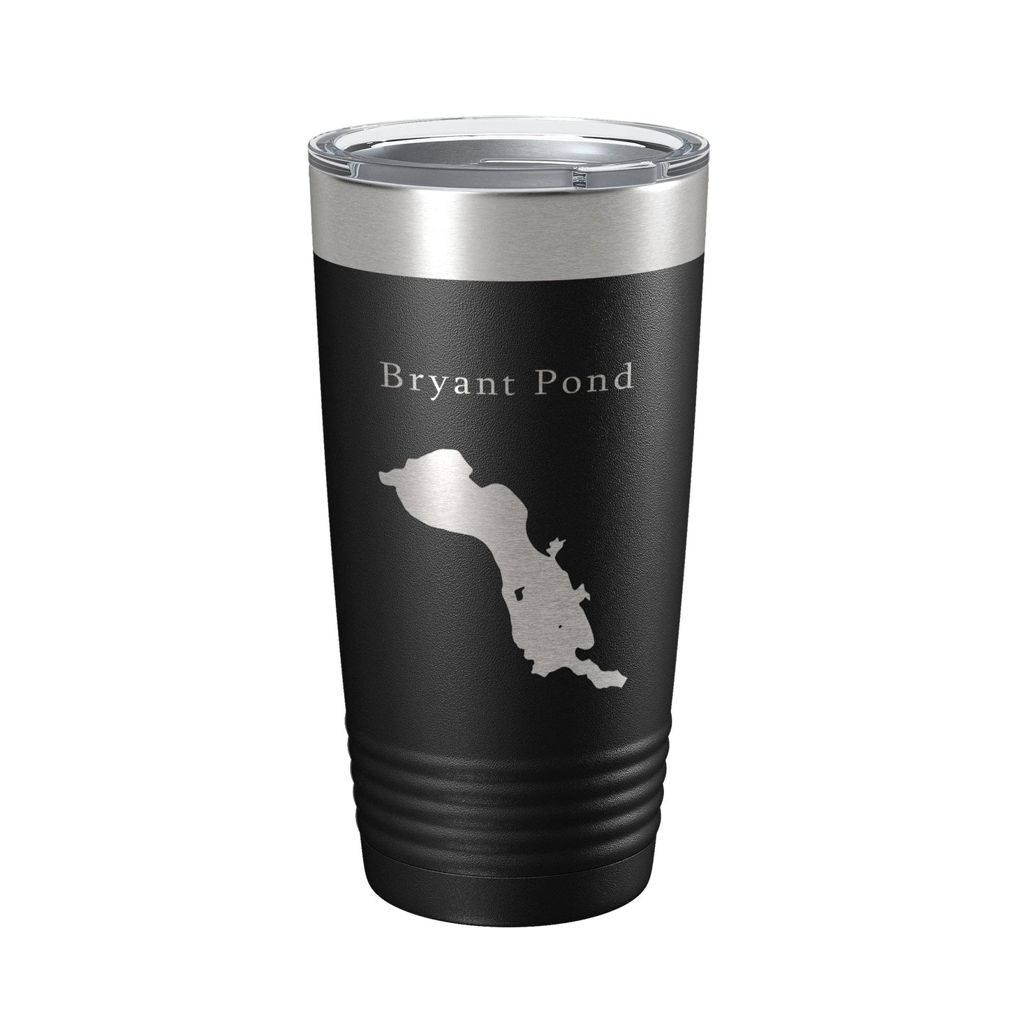 Bryant Pond Lake Christopher Map Tumbler Travel Mug Insulated Laser Engraved Coffee Cup Maine 20 oz-5