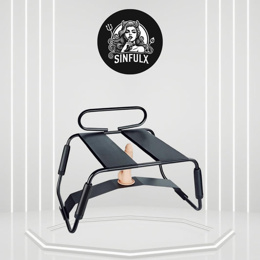 BDSM Sex Positions Dildo Chair-0