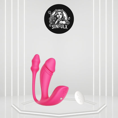 NexusVibe Remote Control Vibrating Anal Plug Dildo-0