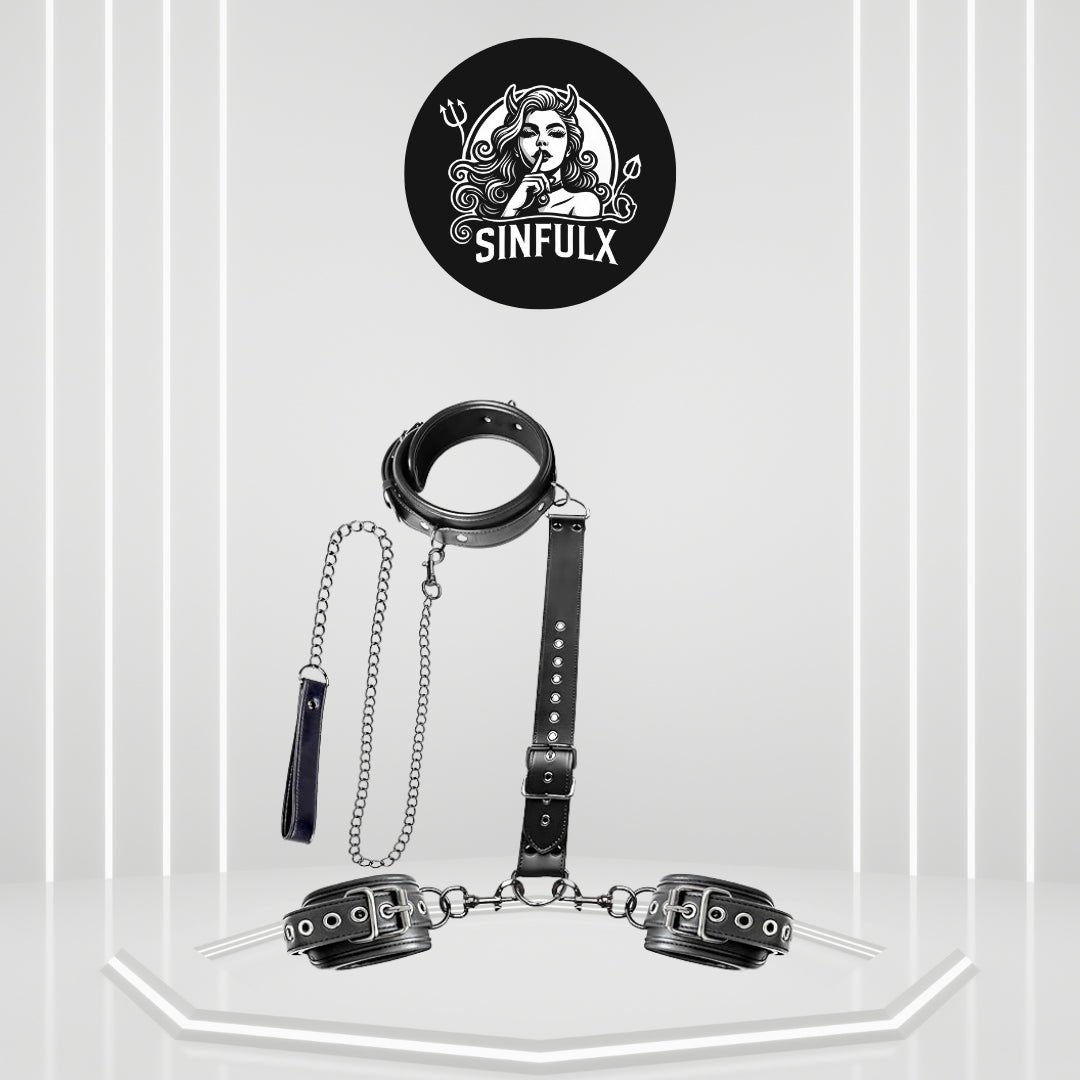 SecurePathKit Extreme BDSM Bondage Restraints Set-0