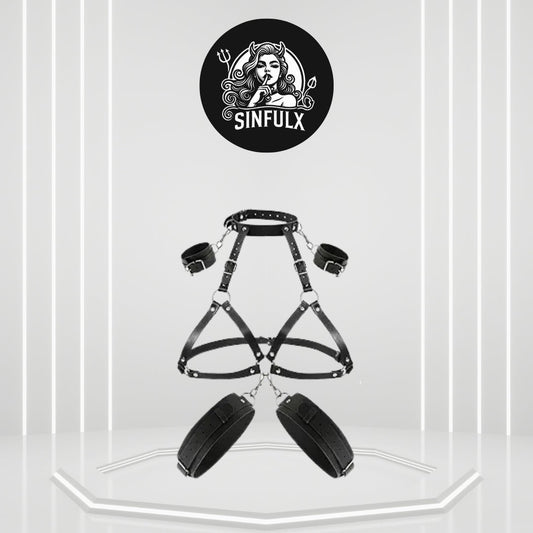 TotalEmbrace BDSM Breast Control Bondage Restraints-0
