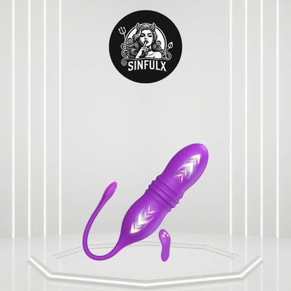 AetherNest Thrusting Remote Control Egg Vibrator-0