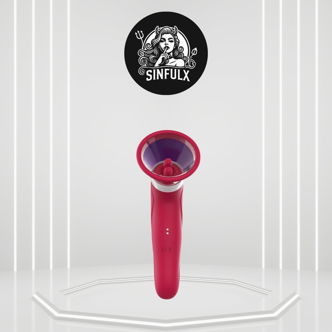BlissBound Dual Tongue Licking & Sucking Vibrator-0