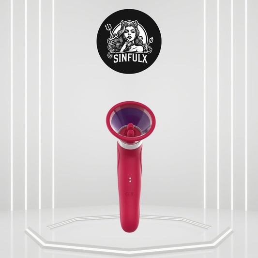 BlissBound Dual Tongue Licking & Sucking Vibrator-0