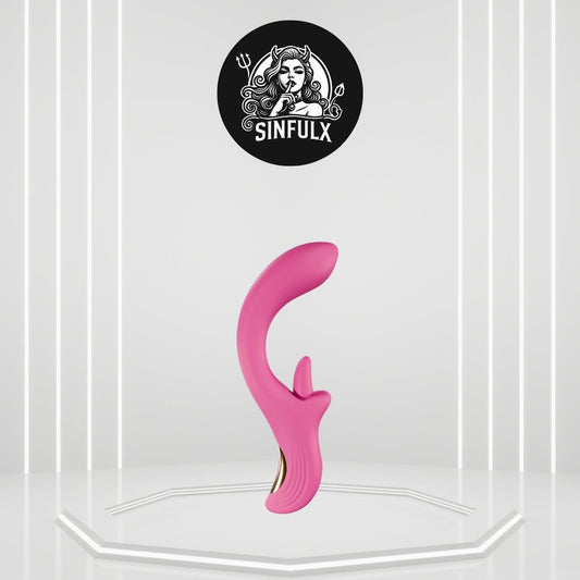 GildedAura Clitoral Licking Dildo Vibrator-0
