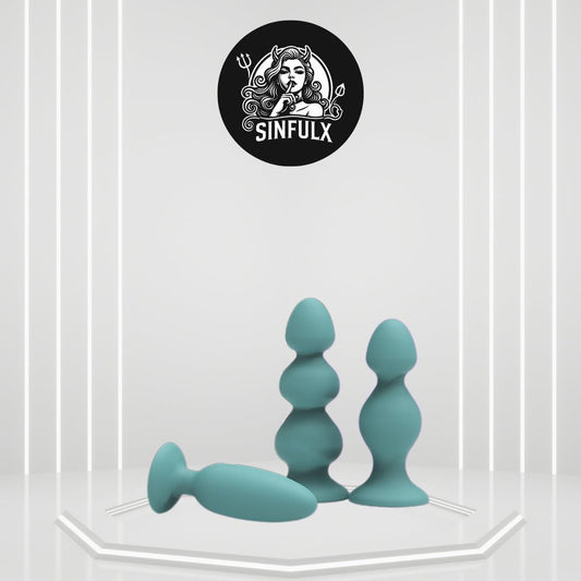 PhantomCharm Weighted Butt Plug Set-0