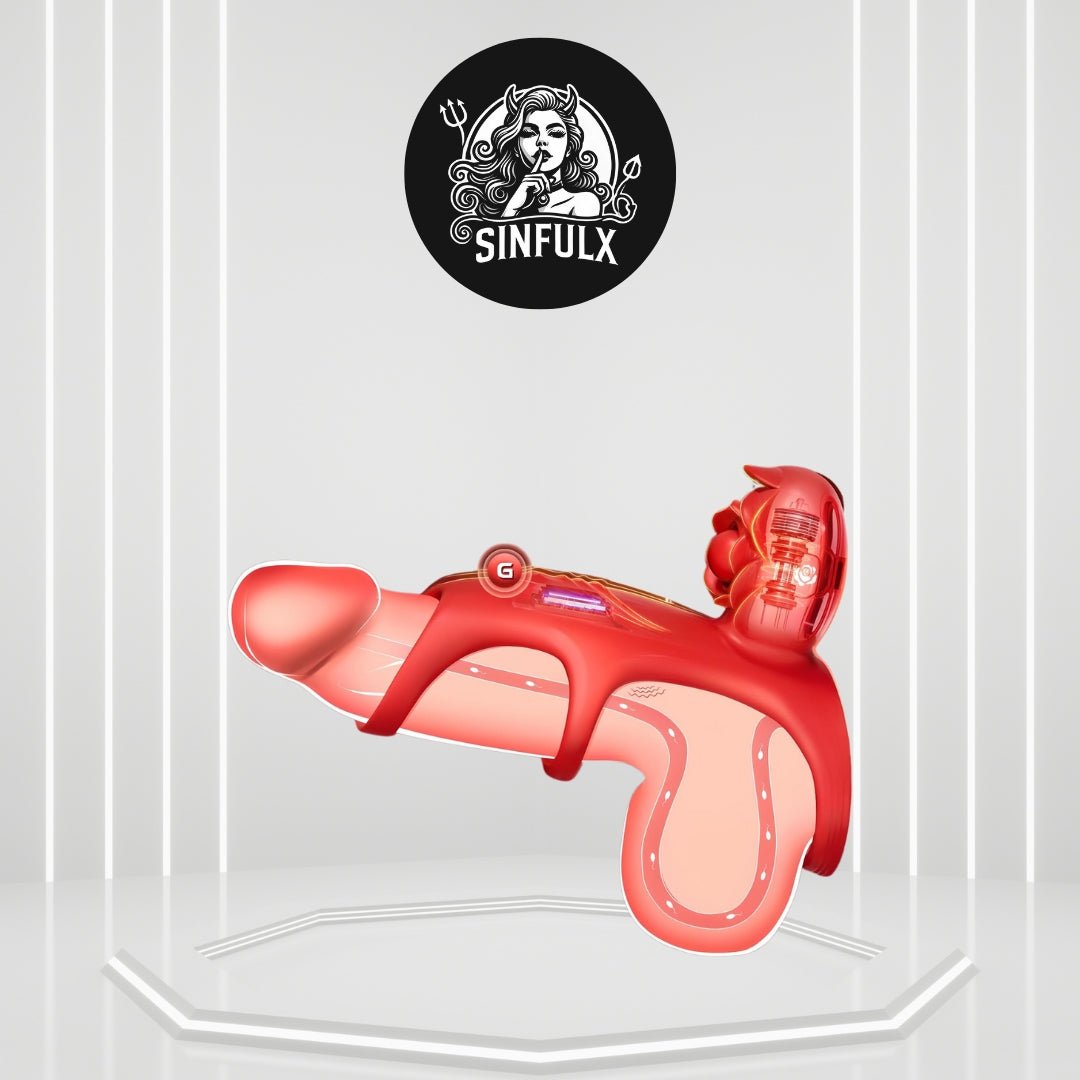 ThornMist Vibrating Penis Ring Clitoral Vibrator-0
