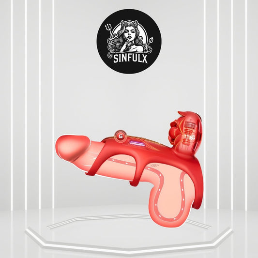 ThornMist Vibrating Penis Ring Clitoral Vibrator-0