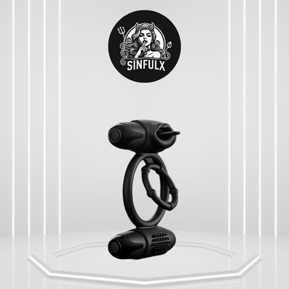 ApexBullet Dual Bullet Vibrator Penis Ring-0