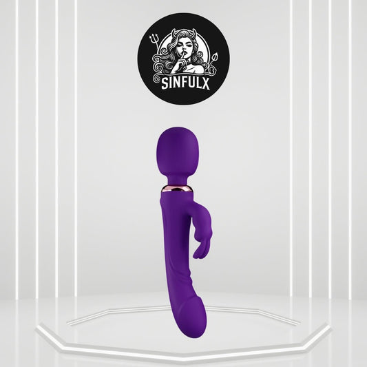 PhantomRipple Clitoral Rabbit Dildo Anal Vibrator-0