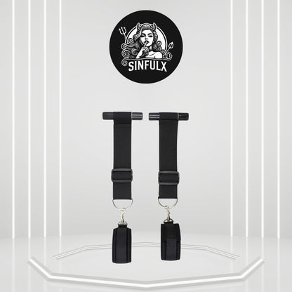EuphoriaVine Door Hanging Swing Straps | Portable BDSM Bondage Restraints-0