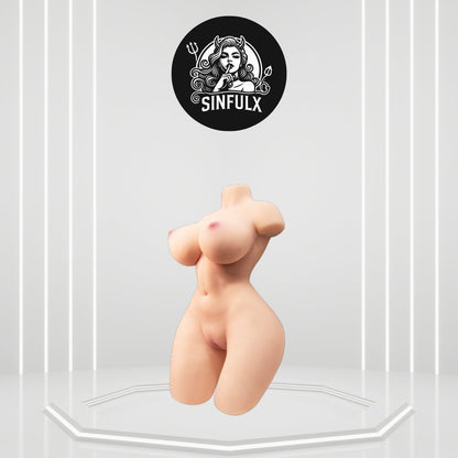 LustDiva 3-in-1 Realistic Sex Doll Torso with Vaginal, Anal & Breast Play-0