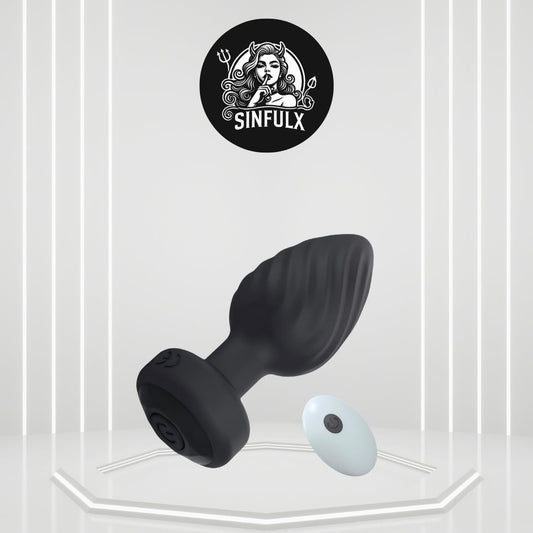 SirenSurge Remote-Controlled Vibrating Anal Plug-0