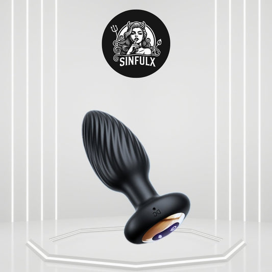 TemptTease 360° Rotation Swirl Anal Plug-0