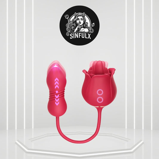 MagicMuse Tongue Licking & Thrusting Dildo-0