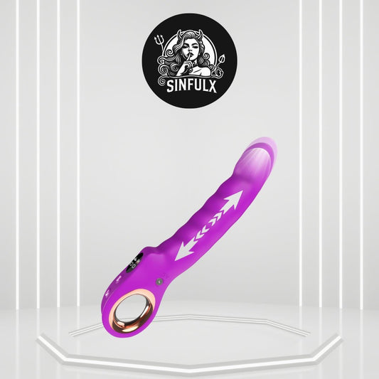 EclipseLuxe Hollow Handle Thrusting Vibrator-0