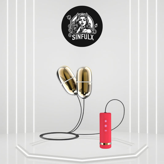 EchoEgg Double Egg Clitoral Stimulator Vibrator-0