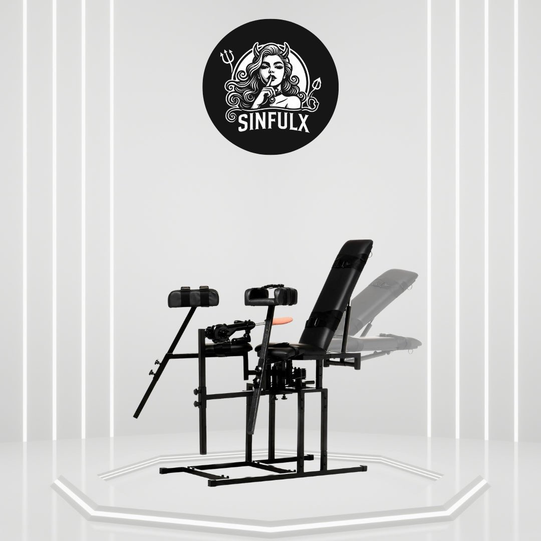 EchoFrame BDSM Leg Spreader Obedience Sex Machine-0