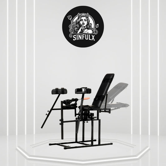 EchoFrame BDSM Leg Spreader Obedience Sex Machine-0