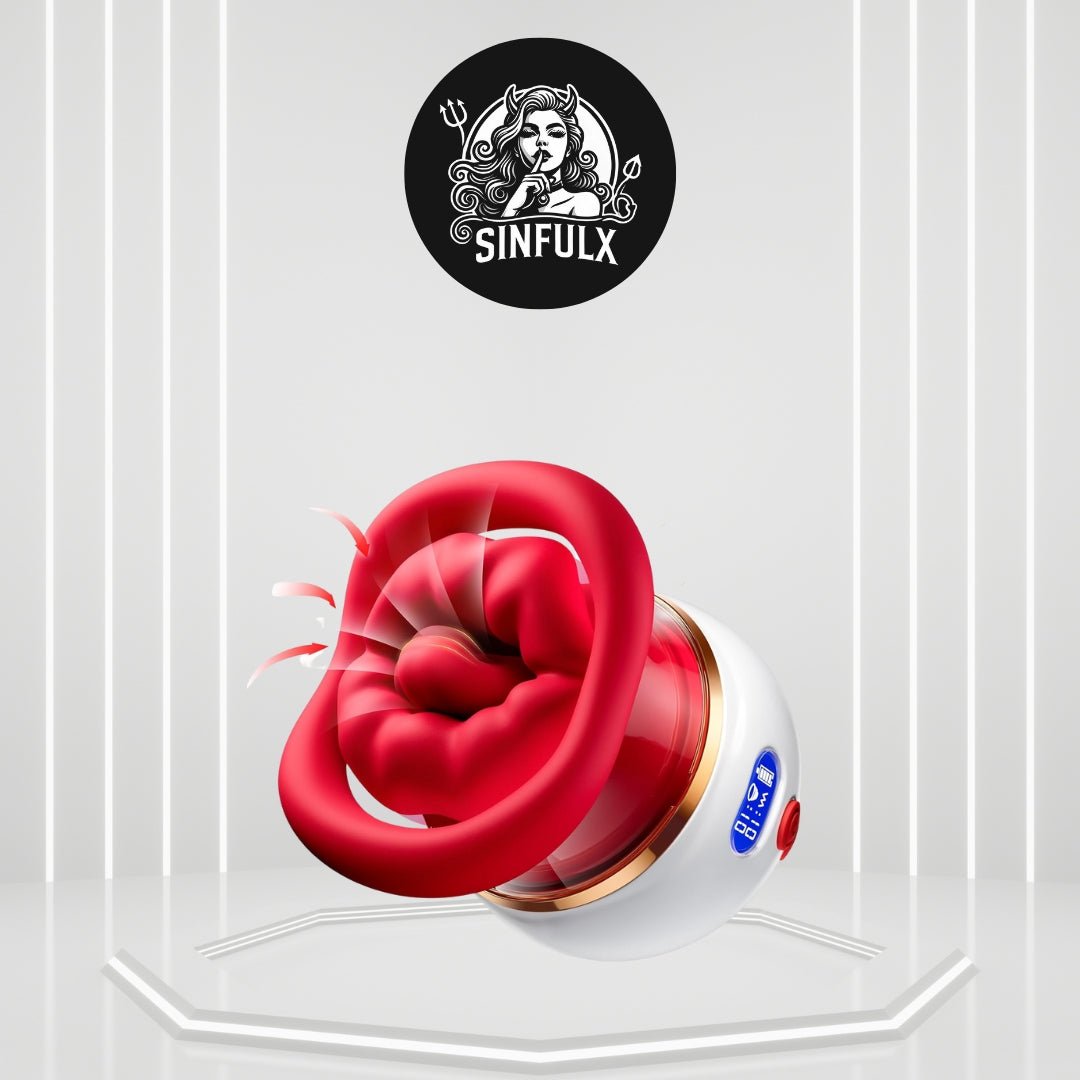 KissWhirl Mouth Sucking Tongue Vibrator-0