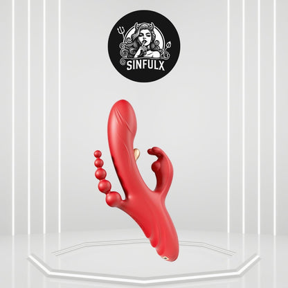 FawnTouch G-Spot Rabbit Dildo Vibrator-0