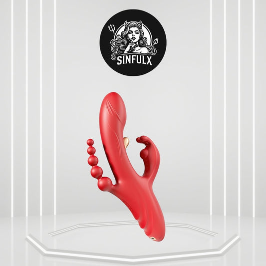 FawnTouch G-Spot Rabbit Dildo Vibrator-0