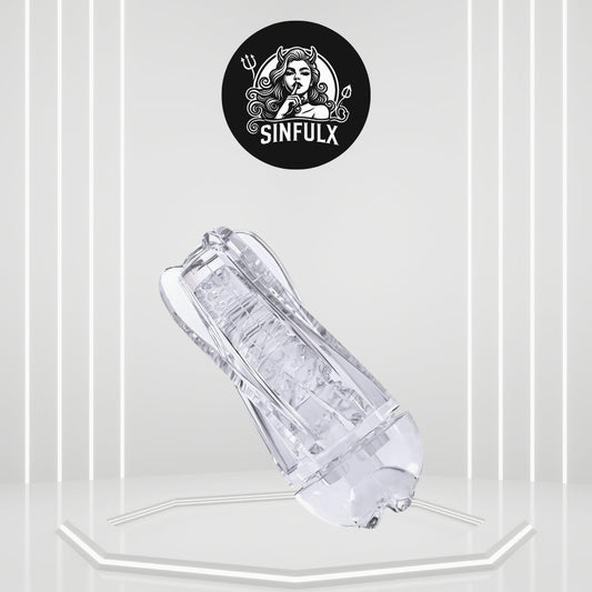 ClearGrip Spiral Suction Transparent Stroker-0