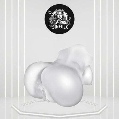 CurvyVision Transparent BBW Sex Doll Stroker-0