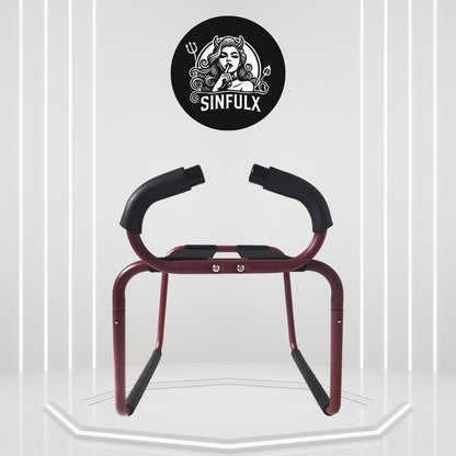 PassionFrame Red Sex Position Chair-0