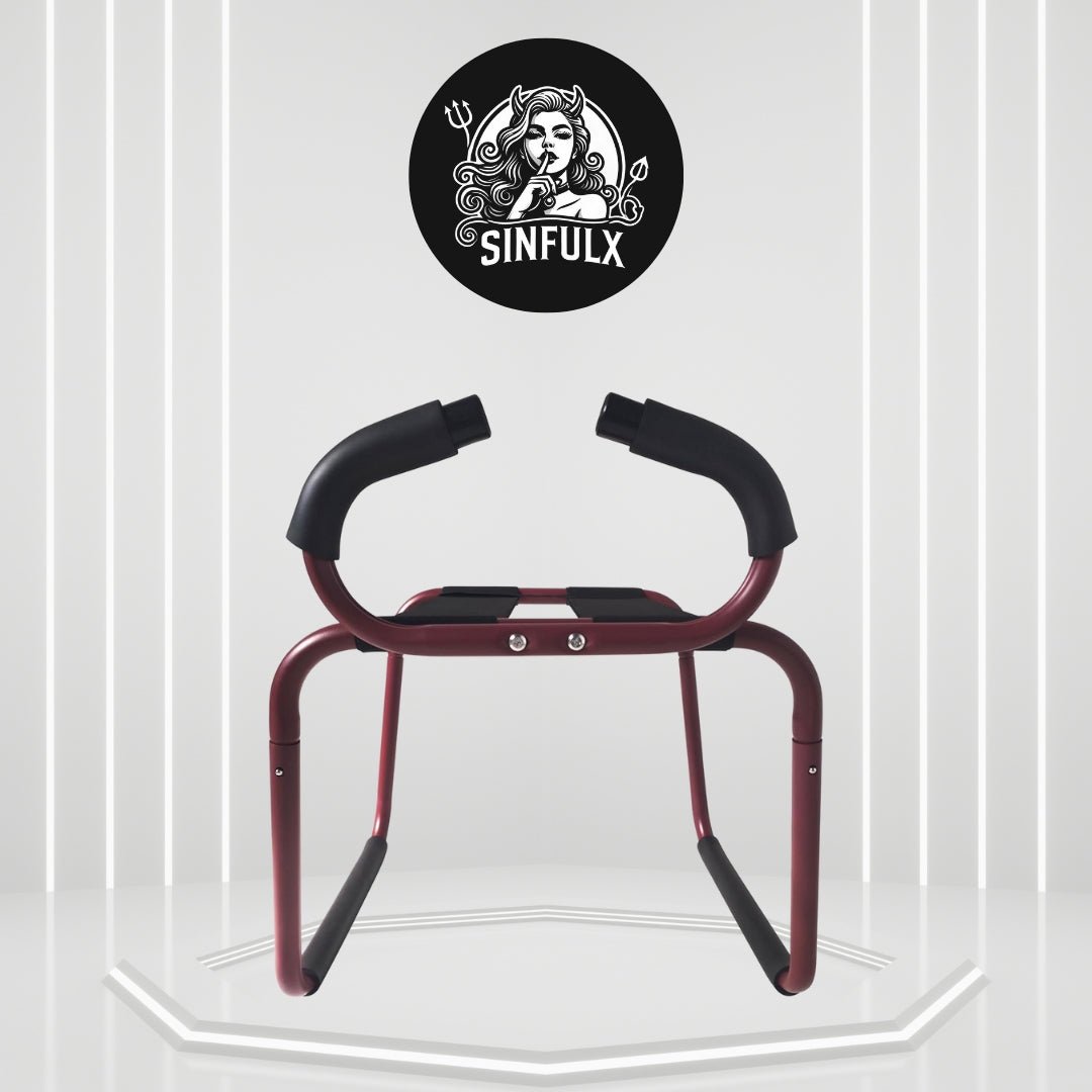 PassionFrame Red Sex Position Chair-0
