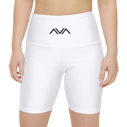 AE Yoga Performance Shorts for Women - White-3