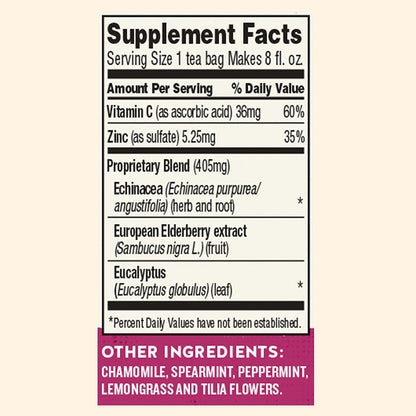 Celestial Seasonings Sleepytime Echinacea C Wellness Tea (6x20bag)-2