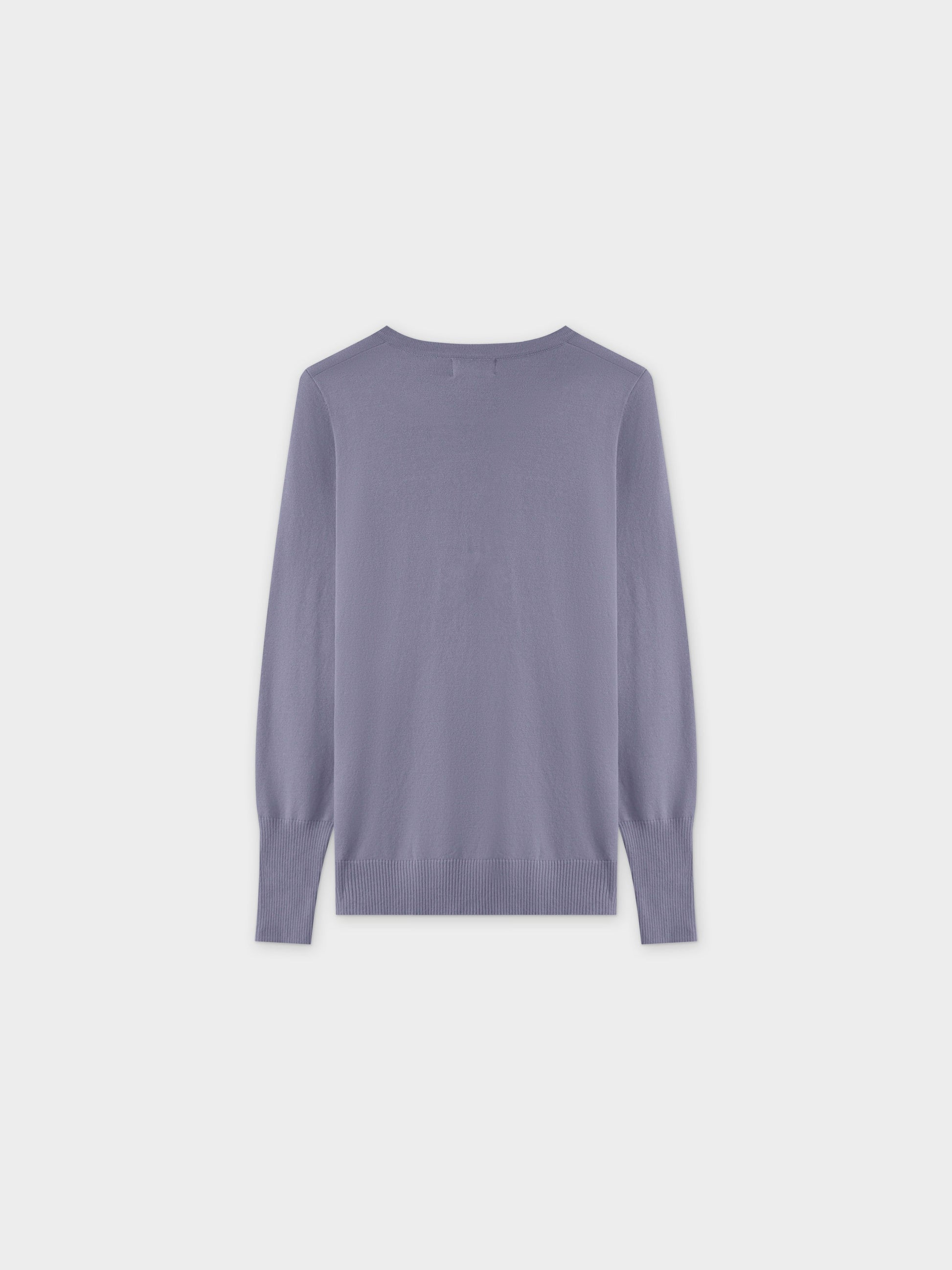 Basic Crew Sweater LS-Denim Blue-1