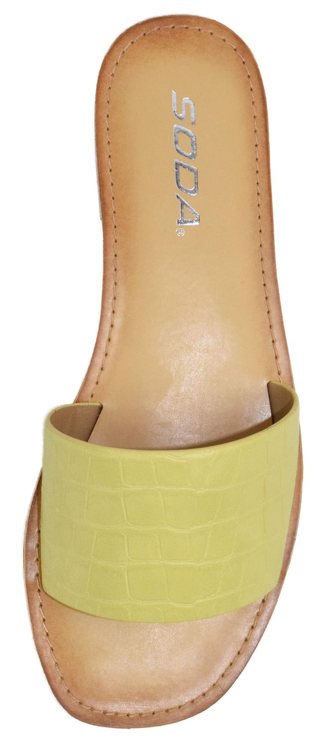 JOHANA-S Yellow Croco Soda-1