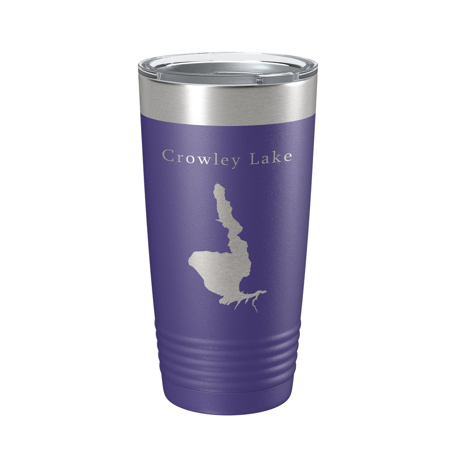 Crowley Lake Map Tumbler Travel Mug Insulated Laser Engraved Coffee Cup California 20 oz-15