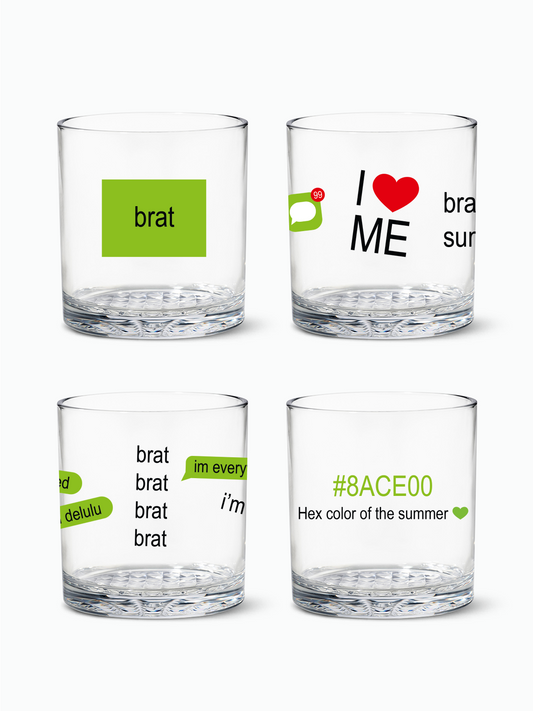 Brat Summer - RESERVE 12oz Old Fashioned Tritan™ Copolyester Glass-0