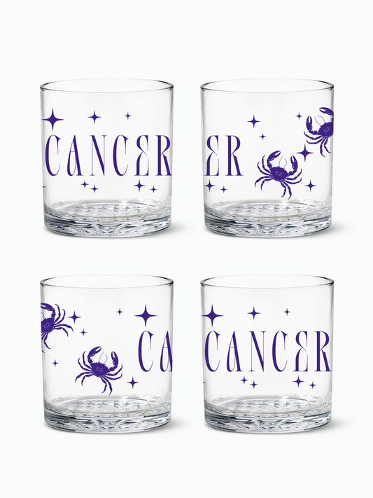 Cancer - RESERVE 12oz Old Fashioned Tritan™ Copolyester Glass-0