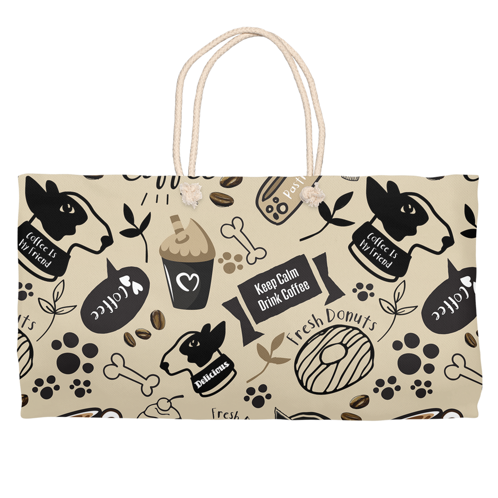 Caffeinated Canine Weekender Tote-0