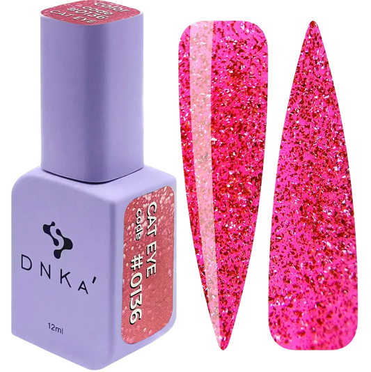 GEL POLISH #0136 CAT EYE 12ml - DNKa™-0