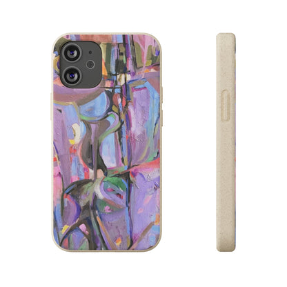 Biodegradable Phone Case with 'Passages' Abstract Original Artwork by Barbara Cleary-28