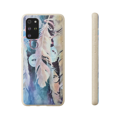 Biodegradable Phone Case with 'Conchos' Watercolor Original Artwork by Barbara Cleary-46