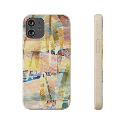 Biodegradable Phone Case with 'Loom Series' Abstract Original Artwork by Barbara Cleary-18