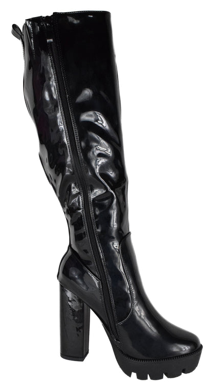 DALE-25 Black Patent TOP MODA-2