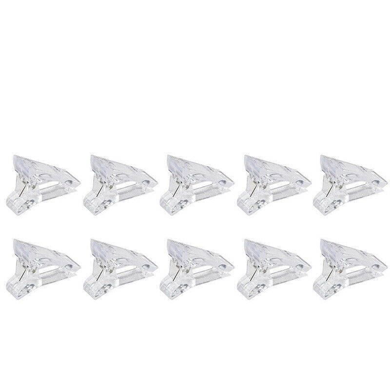 5-50Pcs Nail Tips Clip Clamps For Poly Gel Quick Building Extension Builder Tool-6