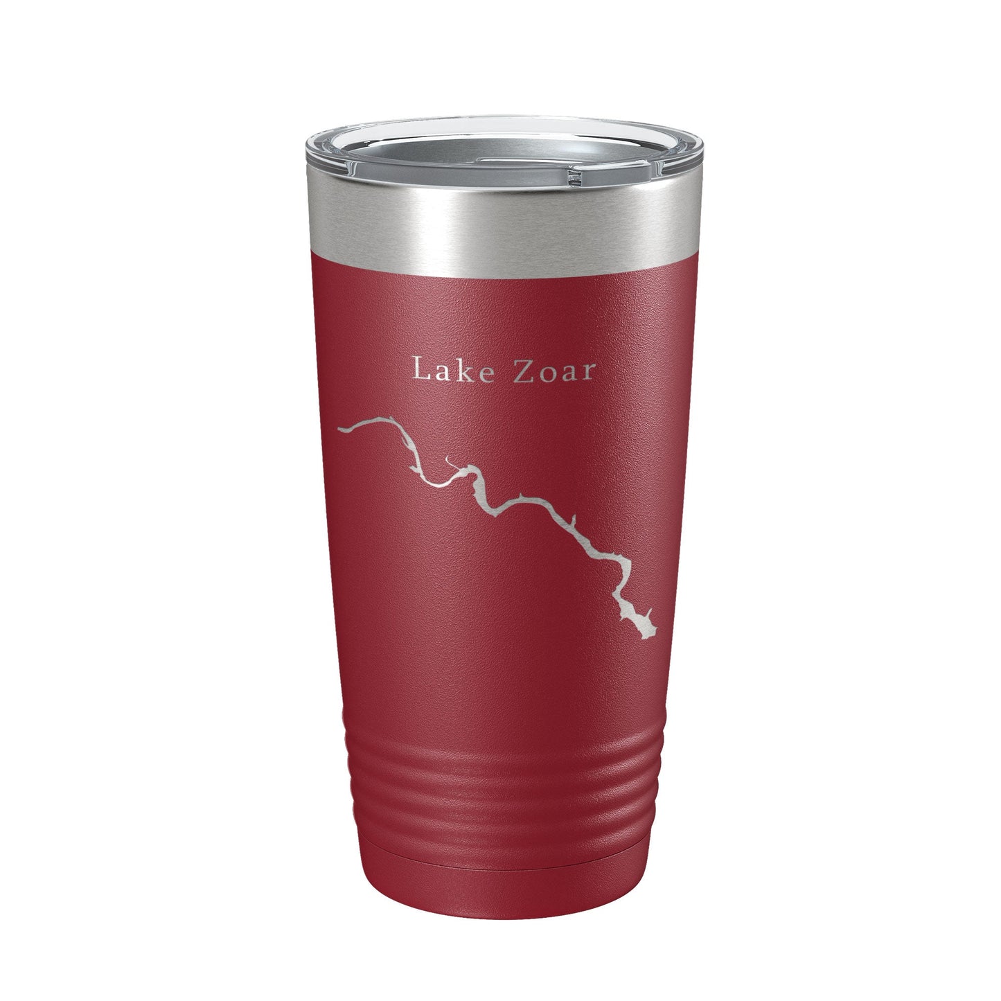 Lake Zoar Map Tumbler Travel Mug Insulated Laser Engraved Coffee Cup Housatonic River Connecticut 20 oz-18