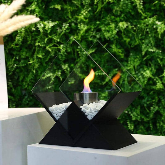 14.5" Tall Portable Tabletop Fireplace-0