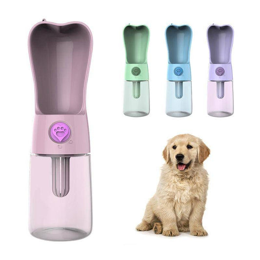 Pet Dog Cat Water Bottle Portable Feeder-0