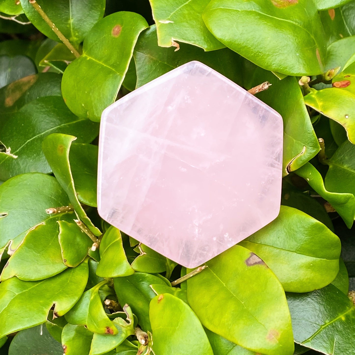 Hexagon Natural Stone Device Grip-3