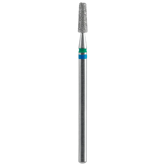 DIAMOND NAIL DRILL BIT, "DUO CONE", BLUE-GREEN, HEAD DIAMETER 2,5/8MM (FA70BG025/8) - STALEKS™-0